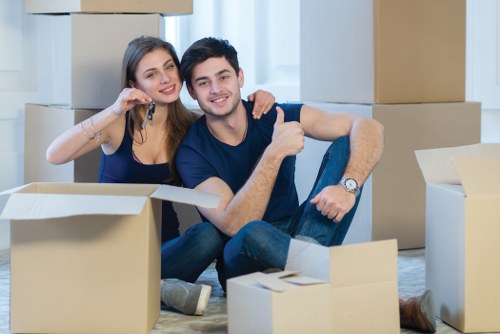 Checklist and moving supplies for a Mortlake house relocation