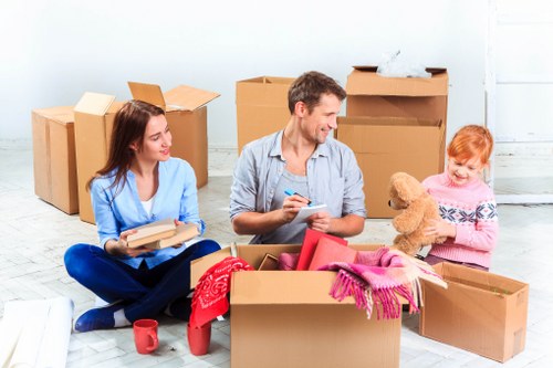 Local man and van removals service in Mortlake for flat and house moves