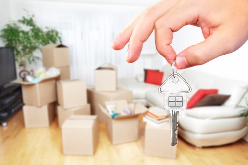 Commercial moving van support for a small business in Mortlake