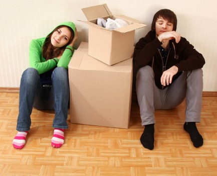 Commercial moving team assisting a Mortlake business relocation