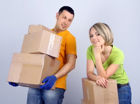 Loading furniture for a house move in Mortlake