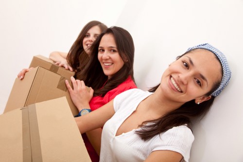 Secure packing and loading process used by Mortlake Removals for safe transport