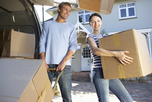Packing and loading support for Mortlake removals