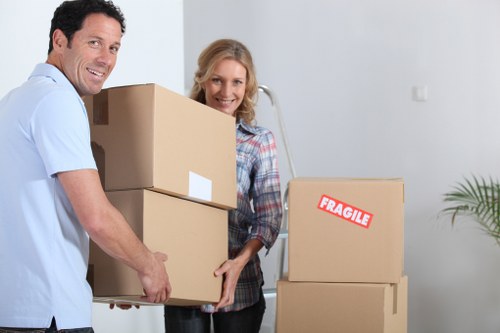 Moving team planning a property move in Mortlake